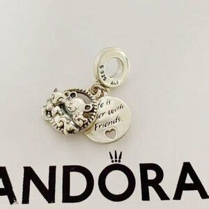 Pandora Bear, Fox & Squirrel Dangle Charm